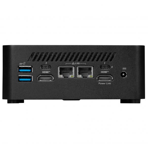 MSI Cubi NUC 1MG-021DE Intel Core 5 120U 8 GB DDR5-SDRAM 512 GB SSD Windows 11 Pro Mini PC Nero - Disponibile in 6-7 giorni lavorativi