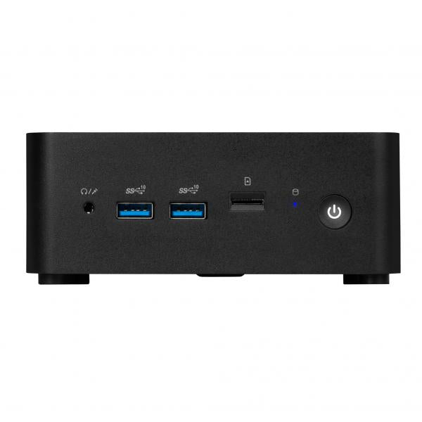 MSI Cubi NUC 1MG-023DE Intel Core 3 100U 8 GB DDR5-SDRAM 256 GB SSD Windows 11 Pro Mini PC Nero - Disponibile in 6-7 giorni lavorativi