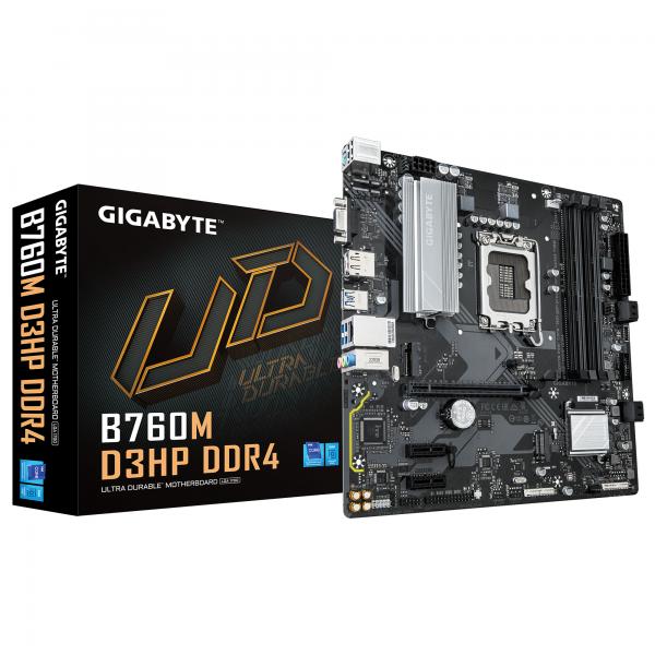 Scheda Madre Gigabyte B760M D3HP DDR4 1.0 INTEL B760 EXPRESS LGA 1700 - Disponibile in 3-4 giorni lavorativi