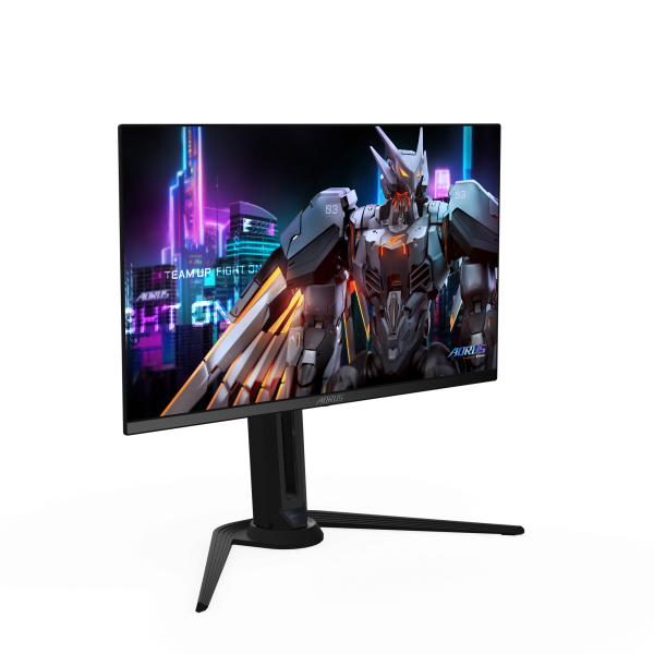 GIGABYTE AORUS Monitor da gioco FO27Q2 OLED QHD da 27" - 2560 x 1440, 240Hz, 0,03ms, KVM, 250 cd/m, FreeSync Premium Pro, DisplayHDR True Black 400, HDMI 2.1 - Disponibile in 6-7 giorni lavorativi