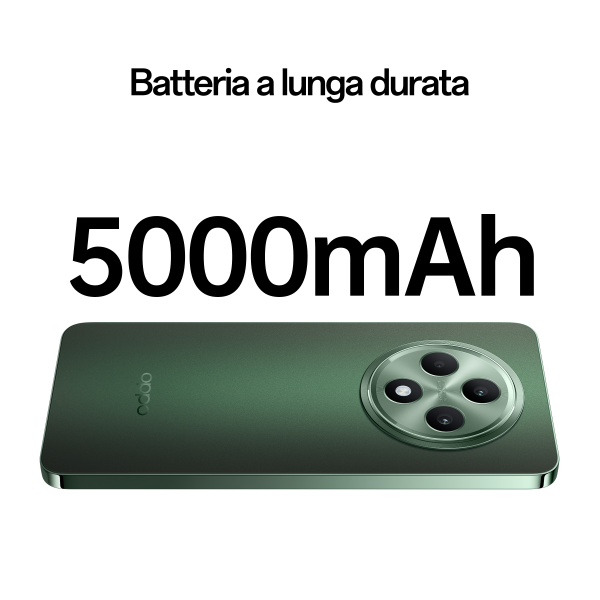 OPPO Reno 12FS 12+512GB 6.67" 5G Black Green ITA - Disponibile in 2-3 giorni lavorativi