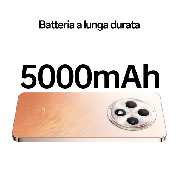 OPPO Reno 12FS 5G 12+512GB 6.67" Amber Orange ITA - Disponibile in 2-3 giorni lavorativi