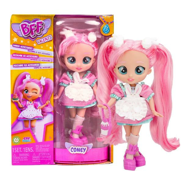 Bambola Cry Babies BFF Serie 3 - Coney - Disponibile in 3-4 giorni lavorativi