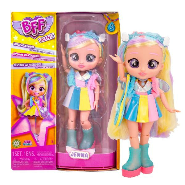 Bambola Cry Babies BFF Serie 3 - Jenna - Disponibile in 3-4 giorni lavorativi