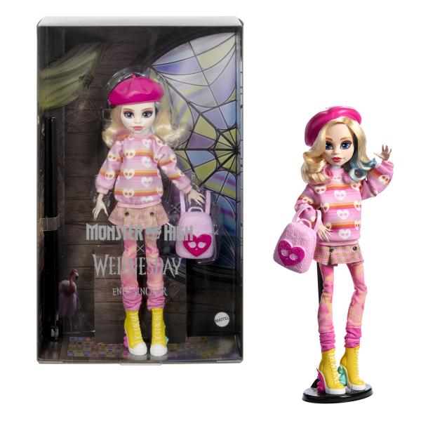 Bambola Monster High Wednesday Edin - Disponibile in 3-4 giorni lavorativi