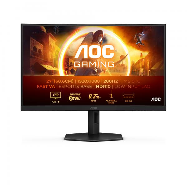 Monitor Gaming Monitor Gaming AOC C27G4ZXU Full HD 27" - Disponibile in 3-4 giorni lavorativi