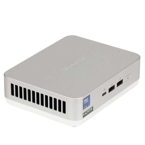 bluechip BUSINESSline M11490 *white* Intel Core Ultra 9 185H 16 GB DDR5-SDRAM 500 GB SSD Windows 11 Pro Mini PC Bianco - Disponibile in 6-7 giorni lavorativi