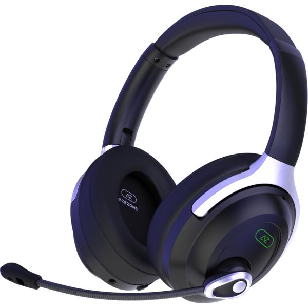 Acezone A-Spire Auricolare Con cavo e senza cavo A Padiglione Gaming USB tipo-C Bluetooth Nero - Disponibile in 6-7 giorni lavorativi