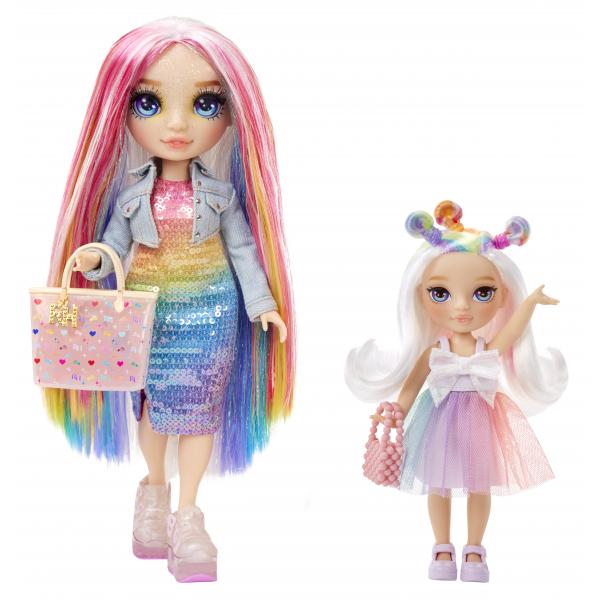 Rainbow High Littles - bambola da 15 cm + animale domestico - Rainbow - dai 4 anni in su - Disponibile in 3-4 giorni lavorativi