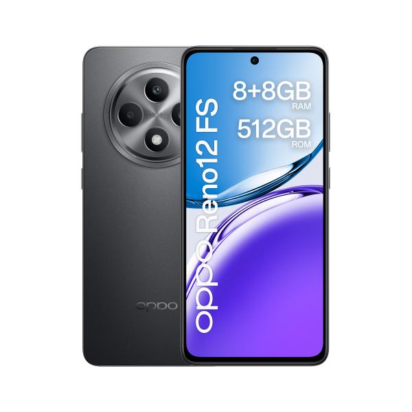 OPPO Reno 12FS 8+512GB 6.67" Matte Gray EU - Disponibile in 2-3 giorni lavorativi