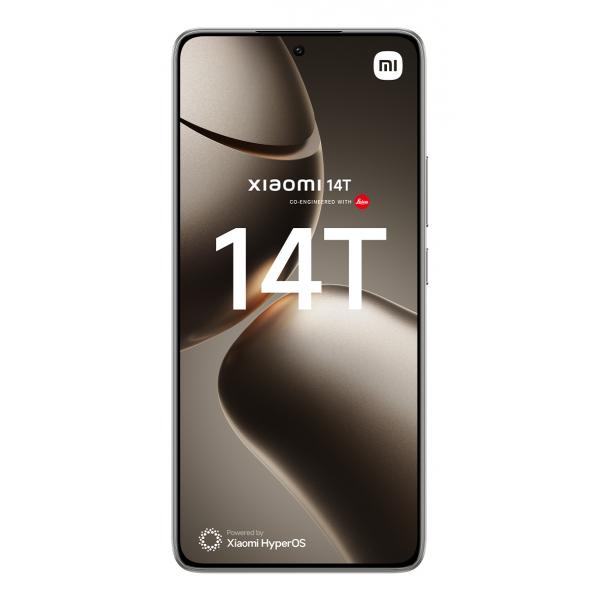 Xiaomi 14T 12+256GB 6.67" 5G Titan Gray DS ITA - Disponibile in 2-3 giorni lavorativi