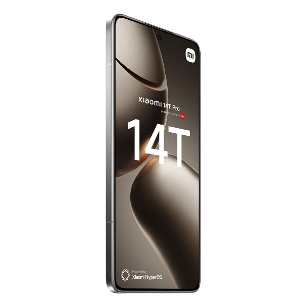 Smartphone nuovo Xiaomi 14T Pro 12-512Gb 6.67'' Oled 144Hz Dual Sim Titan Grey - Disponibile in 3-4 giorni lavorativi