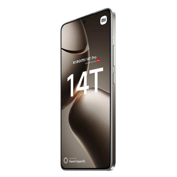 Smartphone nuovo Xiaomi 14T Pro 12-512Gb 6.67'' Oled 144Hz Dual Sim Titan Grey - Disponibile in 3-4 giorni lavorativi