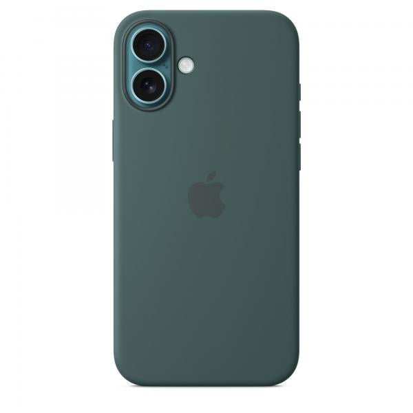 Apple iPhone 16 Plus Silicone Case MagSafe Lake Green MYYH3ZM/A - Disponibile in 2-3 giorni lavorativi