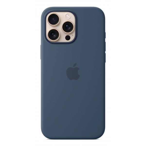 Apple iPhone 16 Pro Max Silicone Case MagSafe Denim MYYU3ZM/A - Disponibile in 2-3 giorni lavorativi