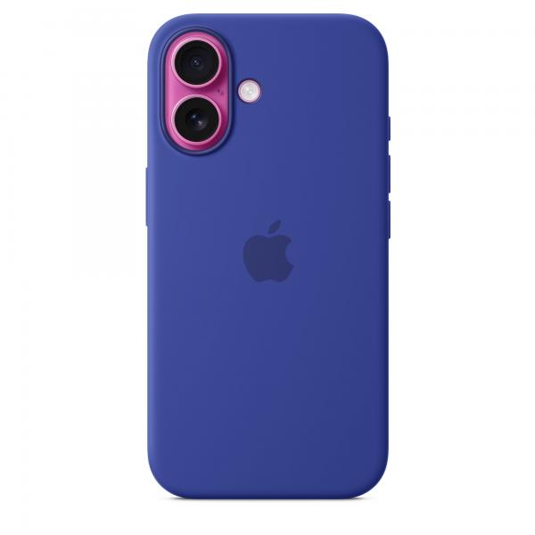 Apple iPhone 16 Silicone Case MagSafe Ultramarine MYY63ZM/A - Disponibile in 2-3 giorni lavorativi