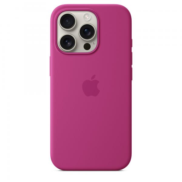 Apple iPhone 16 Pro Silicone Case MagSafe Fucsia MYYN3ZM/A - Disponibile in 2-3 giorni lavorativi