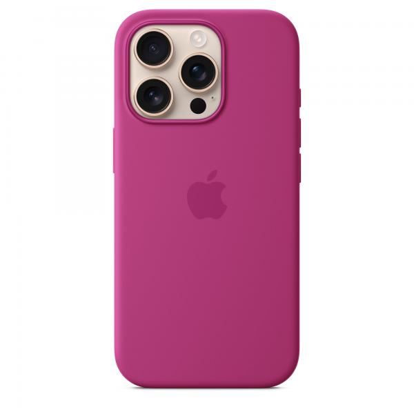 Apple iPhone 16 Pro Silicone Case MagSafe Fucsia MYYN3ZM/A - Disponibile in 2-3 giorni lavorativi