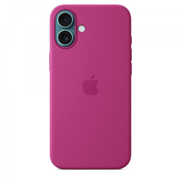 Apple iPhone 16 Plus Silicone Case MagSafe Fucsia MYYE3ZM/A - Disponibile in 2-3 giorni lavorativi