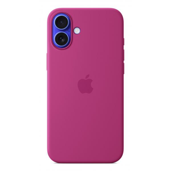 Apple iPhone 16 Plus Silicone Case MagSafe Fucsia MYYE3ZM/A - Disponibile in 2-3 giorni lavorativi