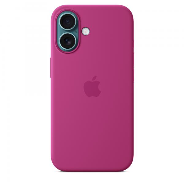 Apple iPhone 16 Silicone Case MagSafe Fucsia MYY53ZM/A - Disponibile in 2-3 giorni lavorativi