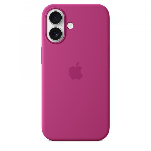 Apple iPhone 16 Silicone Case MagSafe Fucsia MYY53ZM/A - Disponibile in 2-3 giorni lavorativi