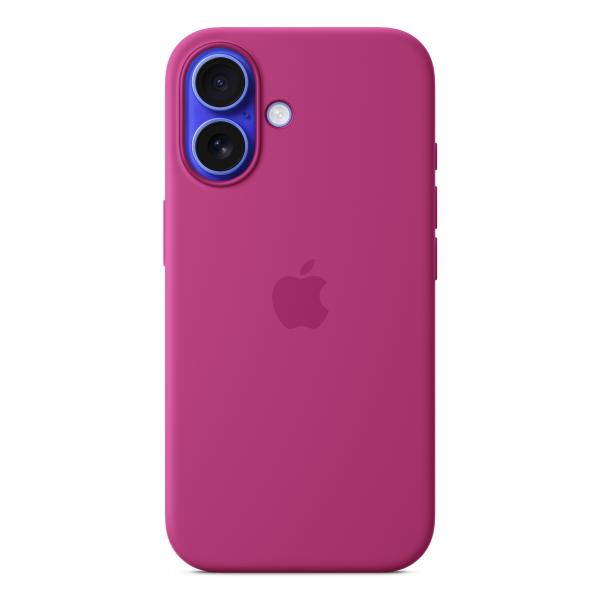 Apple iPhone 16 Silicone Case MagSafe Fucsia MYY53ZM/A - Disponibile in 2-3 giorni lavorativi