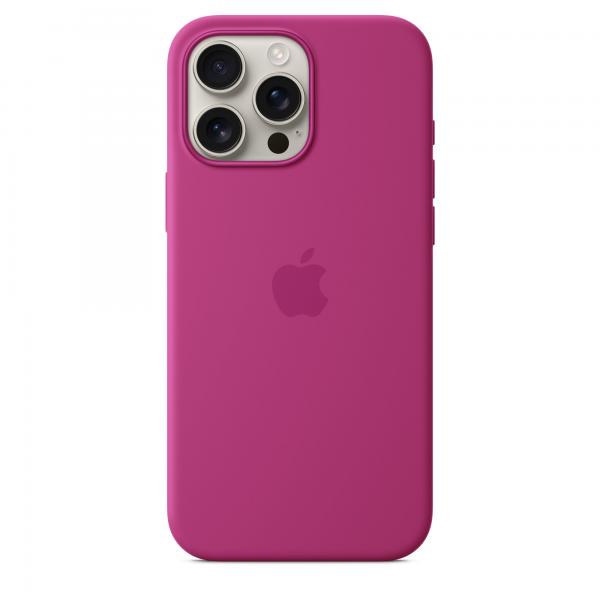 Apple iPhone 16 Pro Max Silicone Case MagSafe Fucsia MYYX3ZM/A - Disponibile in 2-3 giorni lavorativi