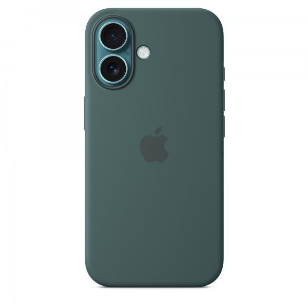 Apple iPhone 16 Silicone Case MagSafe Lake Green MYY83ZM/A - Disponibile in 2-3 giorni lavorativi