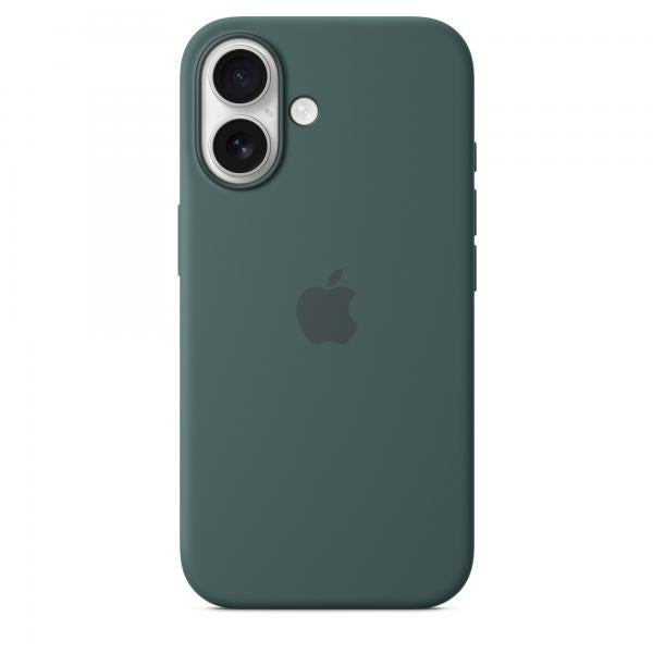 Apple iPhone 16 Silicone Case MagSafe Lake Green MYY83ZM/A - Disponibile in 2-3 giorni lavorativi