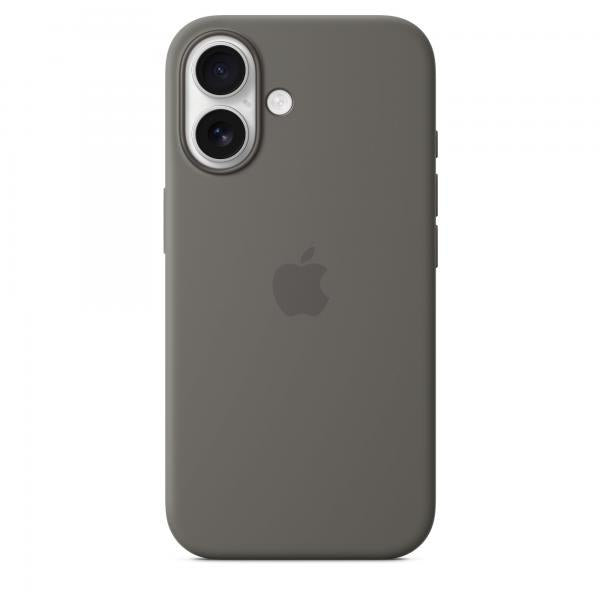 Apple iPhone 16 Silicone Case MagSafe Stone Grey MYY33ZM/A - Disponibile in 2-3 giorni lavorativi