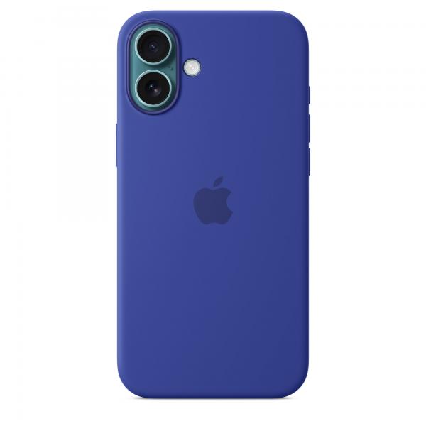 Apple iPhone 16 Plus Silicone Case MagSafe Ultramarine MYYF3ZM/A - Disponibile in 2-3 giorni lavorativi