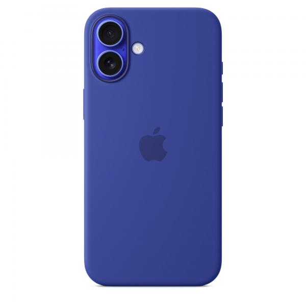 Apple iPhone 16 Plus Silicone Case MagSafe Ultramarine MYYF3ZM/A - Disponibile in 2-3 giorni lavorativi