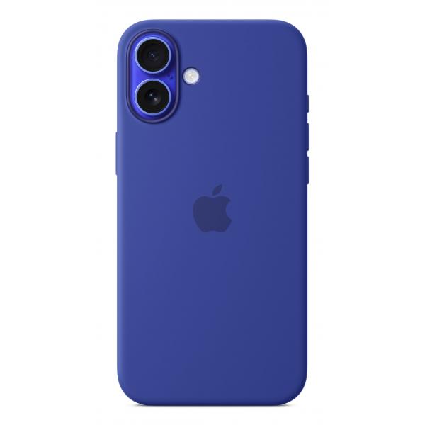 Apple iPhone 16 Plus Silicone Case MagSafe Ultramarine MYYF3ZM/A - Disponibile in 2-3 giorni lavorativi