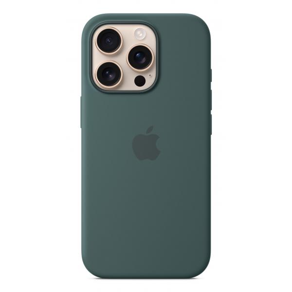 Apple iPhone 16 Pro Silicone Case MagSafe Lake Green MYYR3ZM/A - Disponibile in 2-3 giorni lavorativi