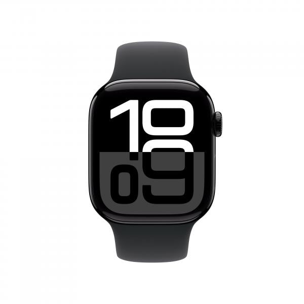 Apple Watch Serie 10 42mm AC/Jet Black SB/Black S/M MWWE3QC/A EU - Disponibile in 2-3 giorni lavorativi