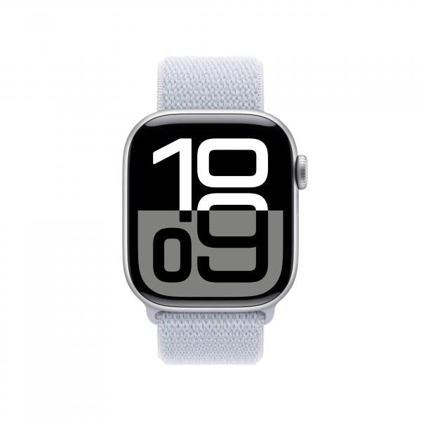 Apple Watch Serie 10 42mm AC/Silver SB/Blue Cloud MWWD3QC/A EU - Disponibile in 2-3 giorni lavorativi