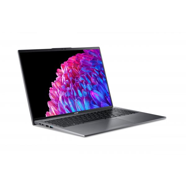 PC Notebook Nuovo Acer Swift Go 16 Intel Core Ultra 5 125U 16GB Intel Graphics 512GB 16 WUXGA Windows 11 - Disponibile in 3-4 giorni lavorativi