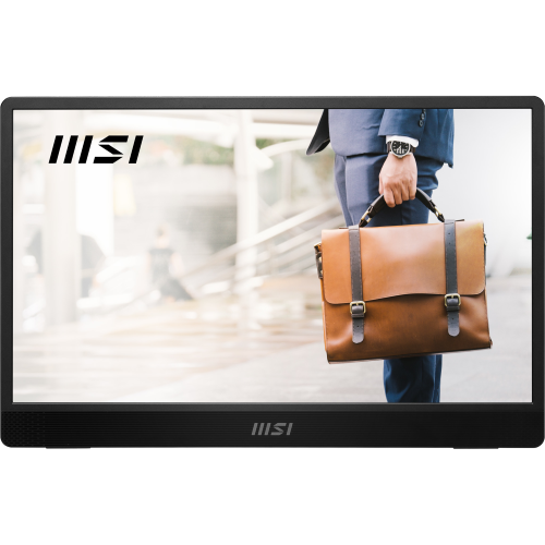 MONITOR MSI 15,6" IPS MM HDMI 2USB C CUSTOD MSI PRO MP161 E2 BLACK/SILVER - Disponibile in 3-4 giorni lavorativi