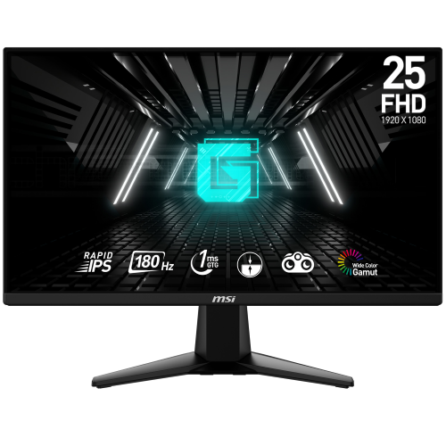 Monitor Gaming MON 24,5 IPS GAMING 2HDMI DP VESA MSI G255F BLACK VESA FHD - Disponibile in 3-4 giorni lavorativi