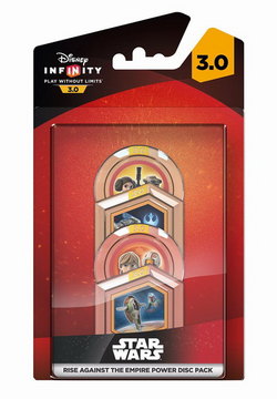 DISNEY INFINITY 3.0 - BUSTINA GETTONI (POWER DISCS PACK) STAR WARS EMPIRE - Disponibile in 2/3 giorni lavorativi Disney