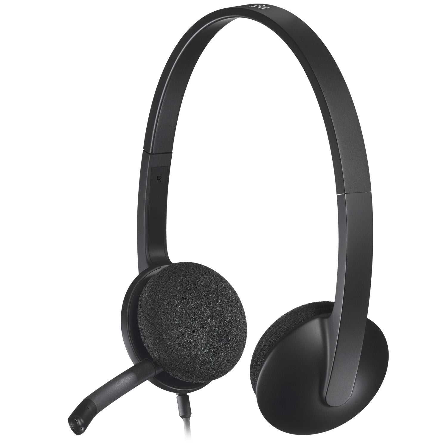 Auricolari con Microfono Logitech 981-000475 Nero - Disponibile in 3-4 giorni lavorativi