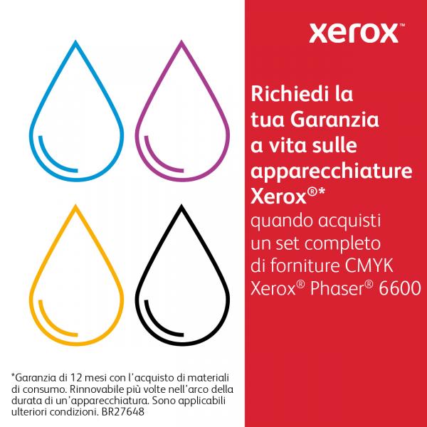 XEROX 106R02232 TONER NERO WORKCENTRE 6600 6605 8.000 PAGINE - Disponibile in 3-4 giorni lavorativi Xerox