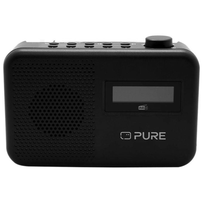 Pure Elan One2 Radio Portatile DAB-FM con Bluetooth 5.1 Nero Carbone - Disponibile in 3-4 giorni lavorativi