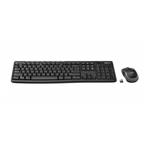 Kit tastiera mouse LOGITECH MK270 - Wireless - QWERTY - Disponibile in 3-4 giorni lavorativi