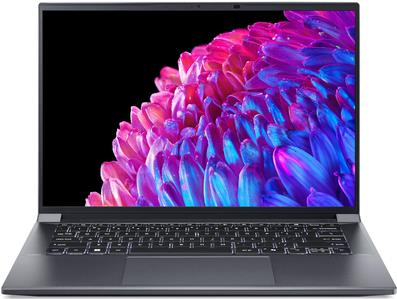 Acer Swift X 14 OLED SFX14-72G-788M Notebook, Steel Gray, Core Ultra 7 155H, 32GB RAM, 1TB SSD, GeForce RTX 4050, DE (NX.KR7EG.006) - Disponibile in 6-7 giorni lavorativi