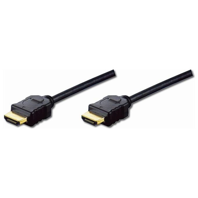 Digitus cavo di collegamento hdmi 3d con ethernet connettori dorati doppia schermatura mt. 3 - Disponibile in 3-4 giorni lavorativi