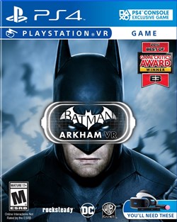 PS4 BATMAN ARKHAM VR USA (only english) - Disponibile in 2/3 giorni lavorativi