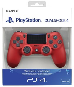 PS4 SONY Dualshock 4 Wireless Controller Magma Red V2 Sony Accessori - Disponibile in 2/3 giorni lavorativi