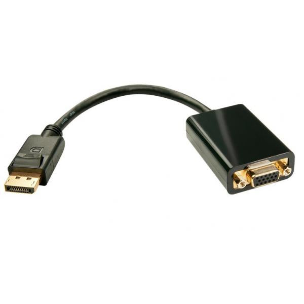 Adattatore DisplayPort con VGA LINDY 41006 - Disponibile in 3-4 giorni lavorativi